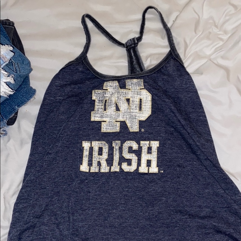 Norte Dame Reversible Tank Size Small